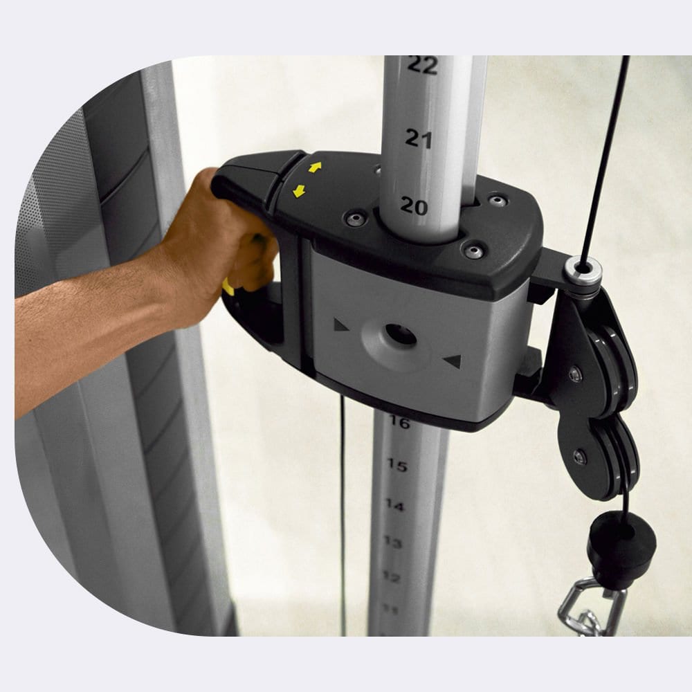 CABLE STATIONS DUAL ADJUSTABLE PULLEY TECHNOGYM