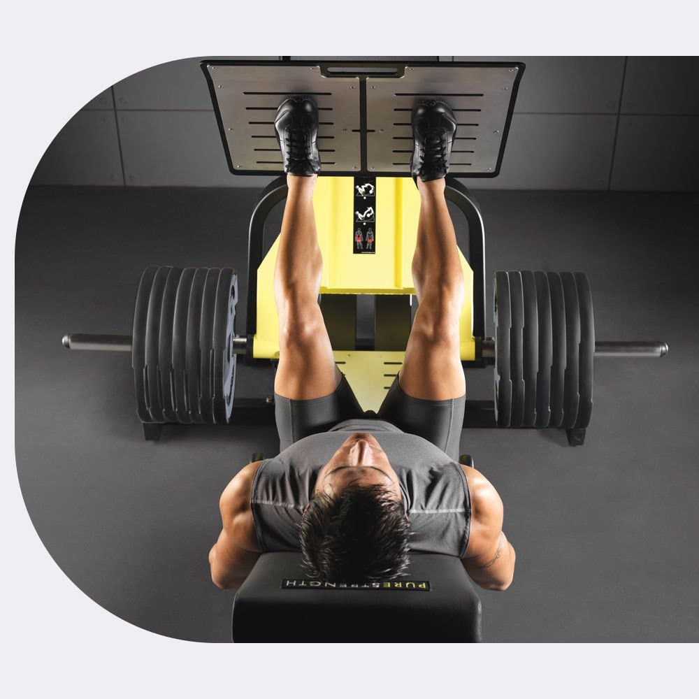 PURE STRENGTH LEG PRESS TECHNOGYM