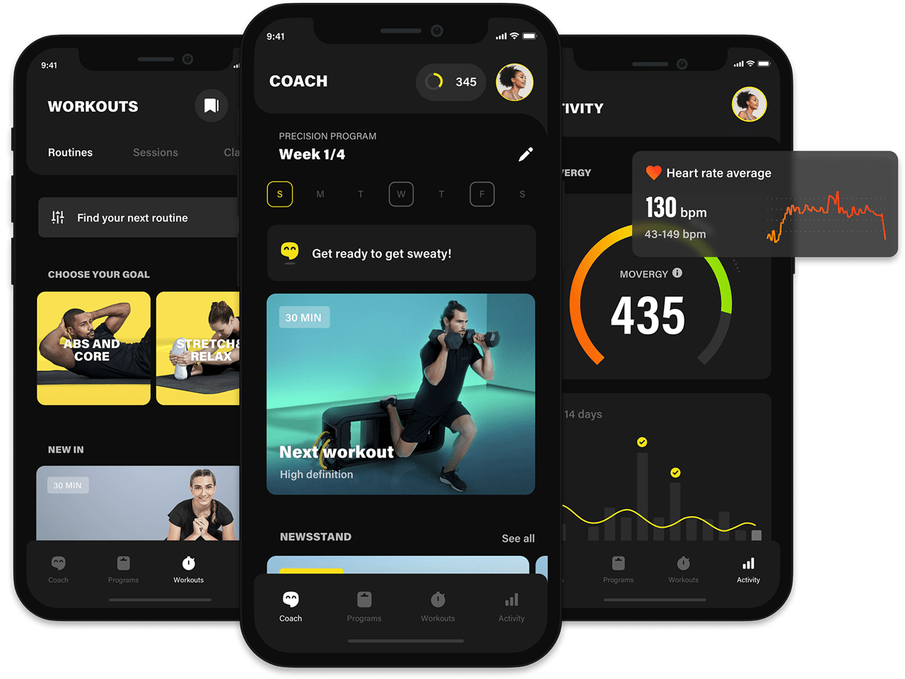 Technogyms app på Iphone
