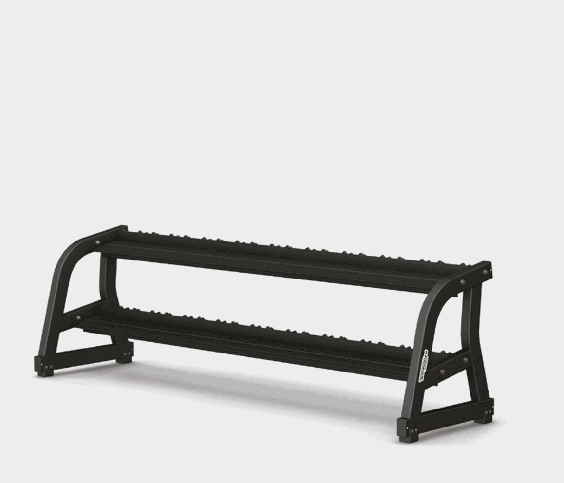 Two Tier Dumbbell Rack