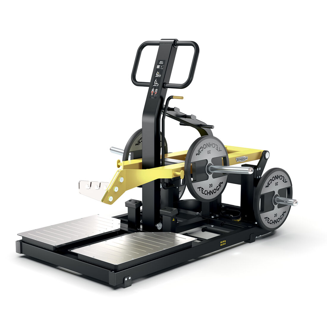 Technogym Pure BELT SQUAT BLK/YLW