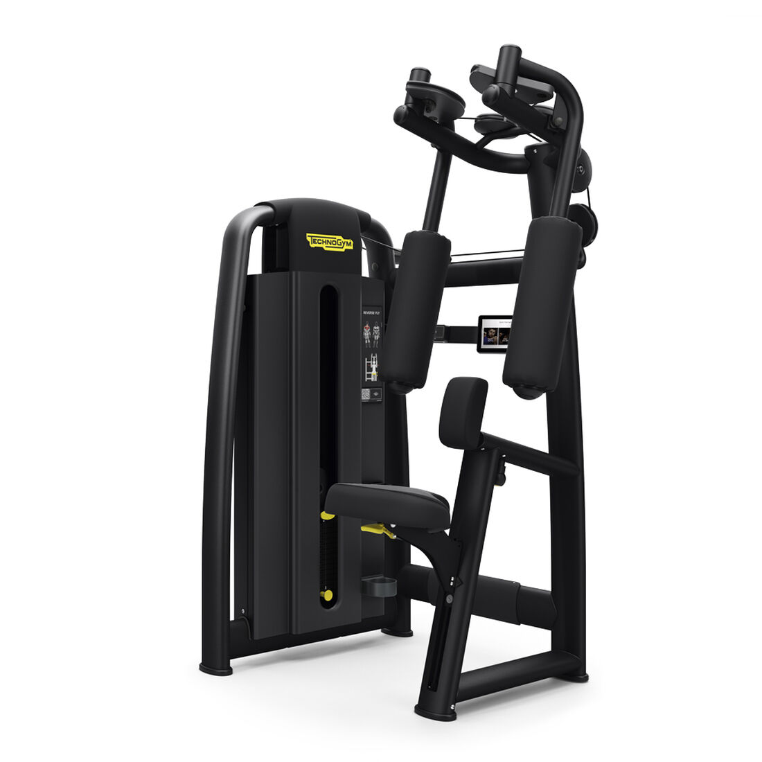 Technogym Selection 900 Reverse Fly - Sort m. std. vægt